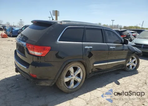 2012 Jeep Grand Cherokee Overland из США, поврежденный, VIN 1C4RJFCG3CC225662
